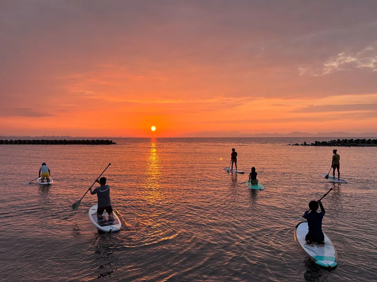 流域を身体化するツーリズムの夕景プログラム